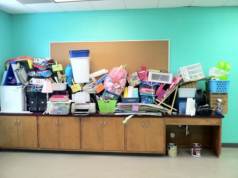 Life in First Grade New Classroom Paint Color