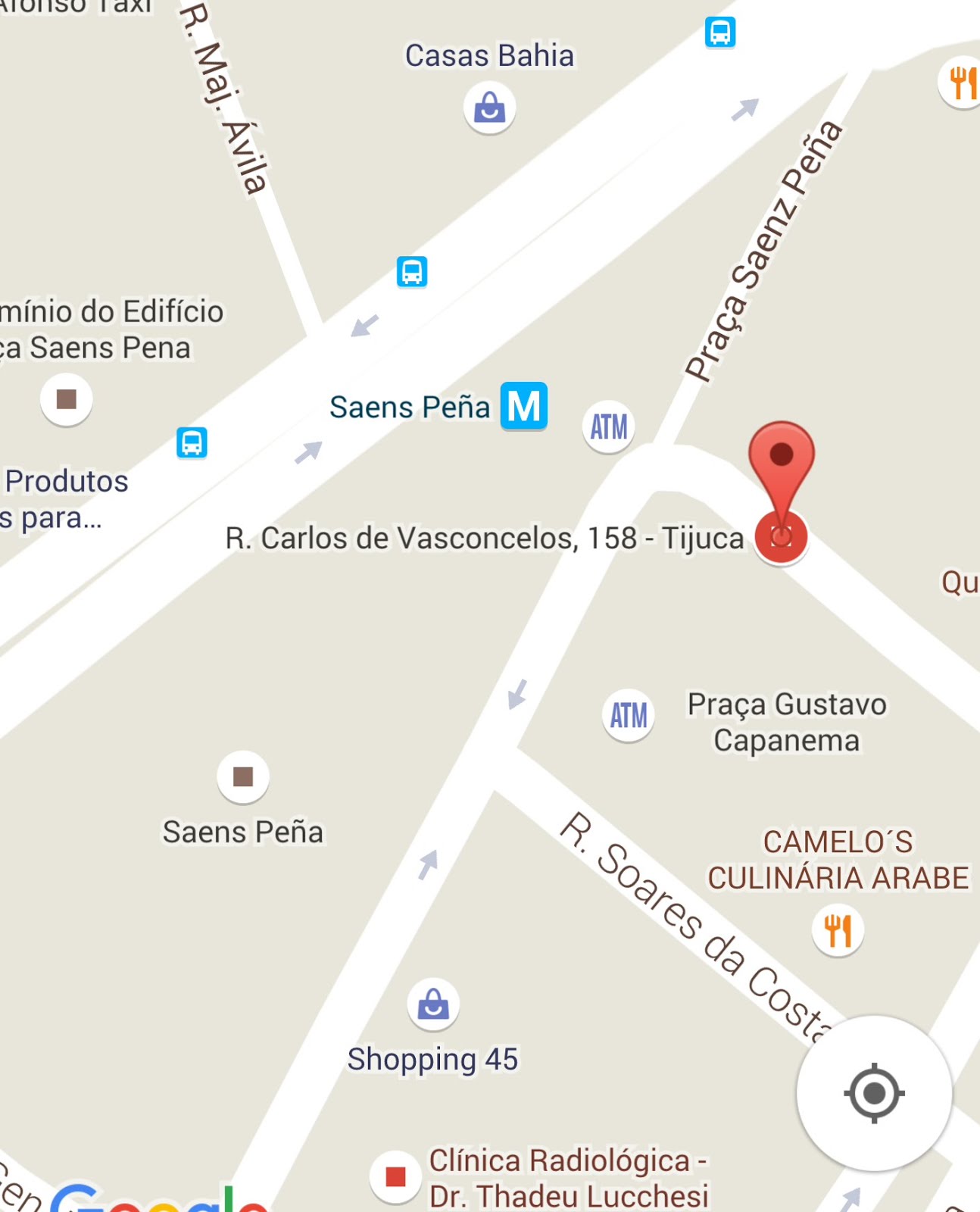 Rua Carlos Vasconcelos, 158 sala 201 Tijuca