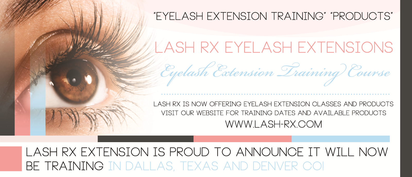 Eyelash Extensions training in Dallas Tx, and the Dallas Ft Worth area