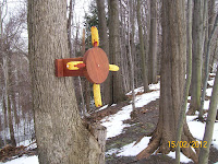 Conneaut Creek Woodsmen Squirrel Whirl Corn Feeder