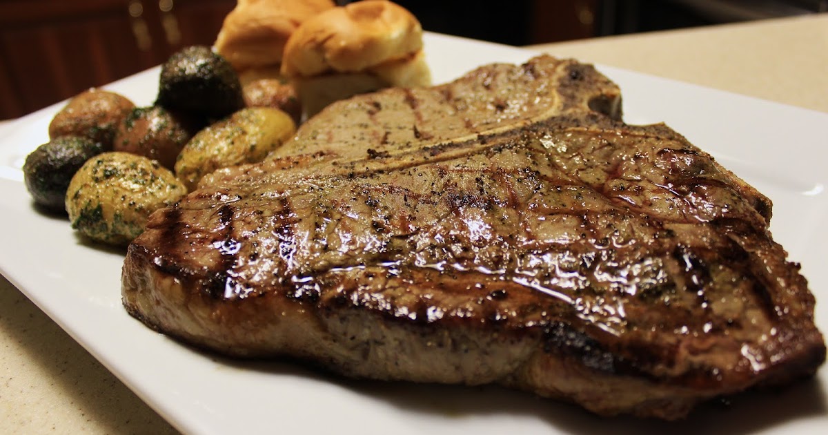 Simple steak and salmon!