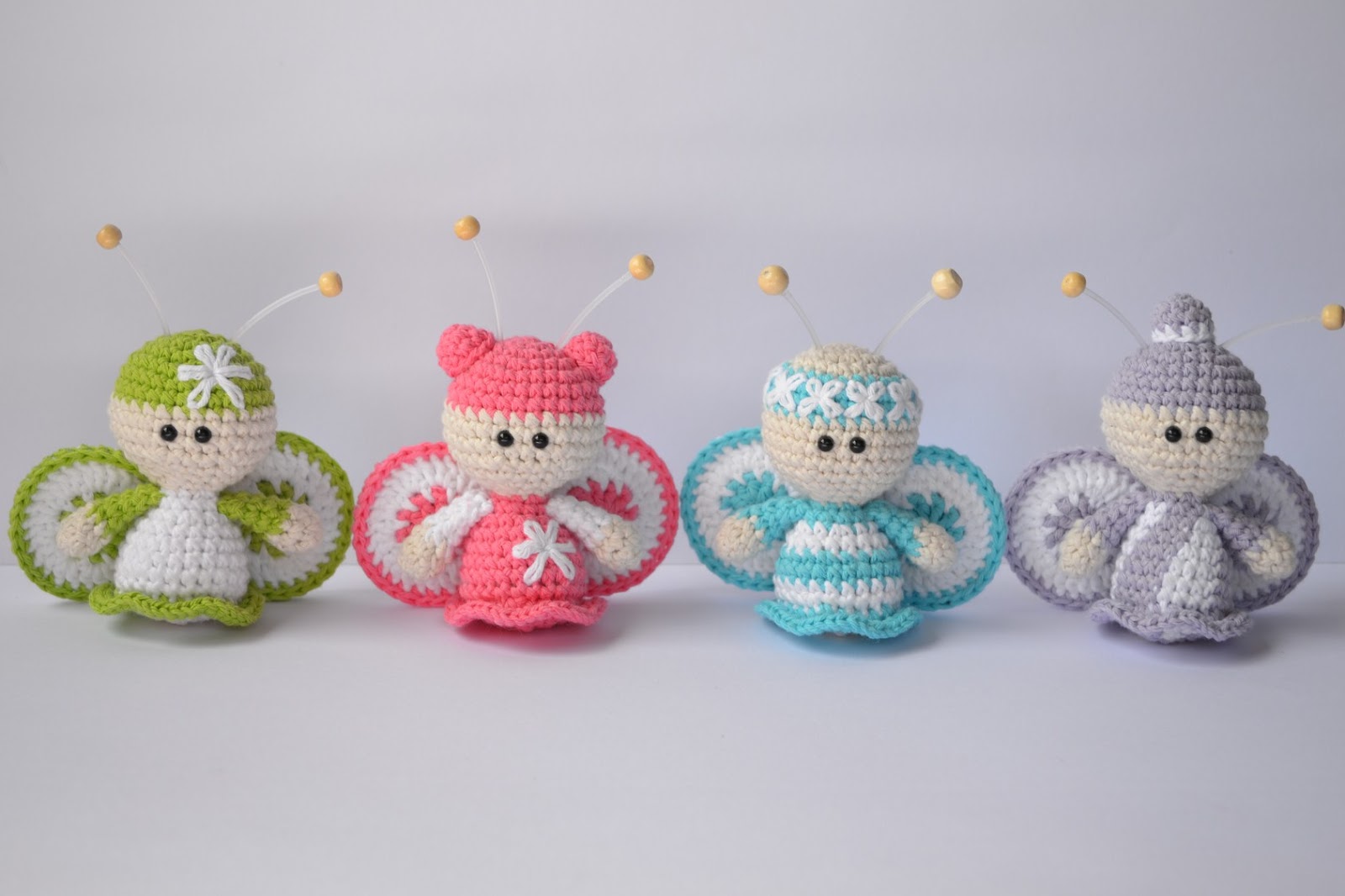 Es un Mundo Amigurumi: Definitivamente Mariposas!!!!