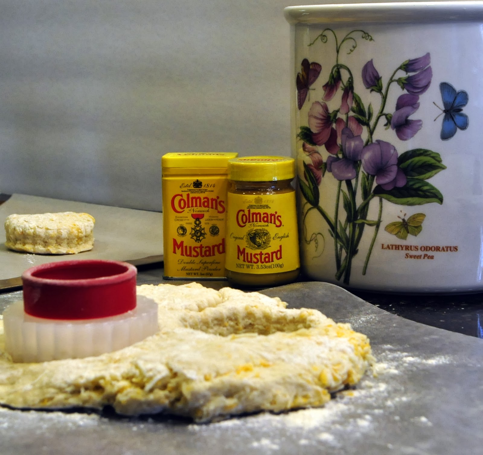 Colman's Mustard Cheddar Cheese Biscuits with Ham Create Amazing Meals