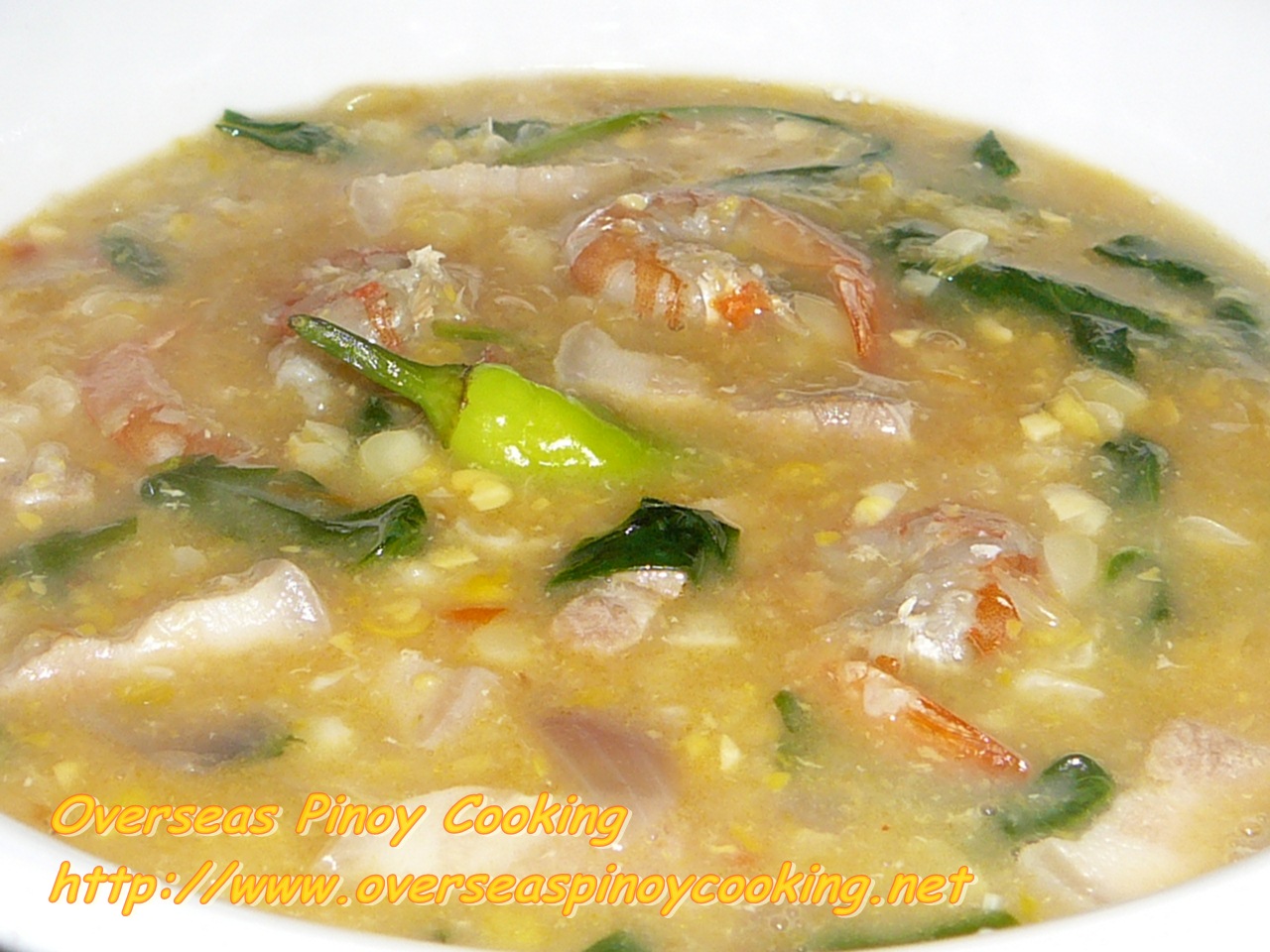 Overseas Pinoy Cooking Suam na Mais, Pinoy Corn Soup