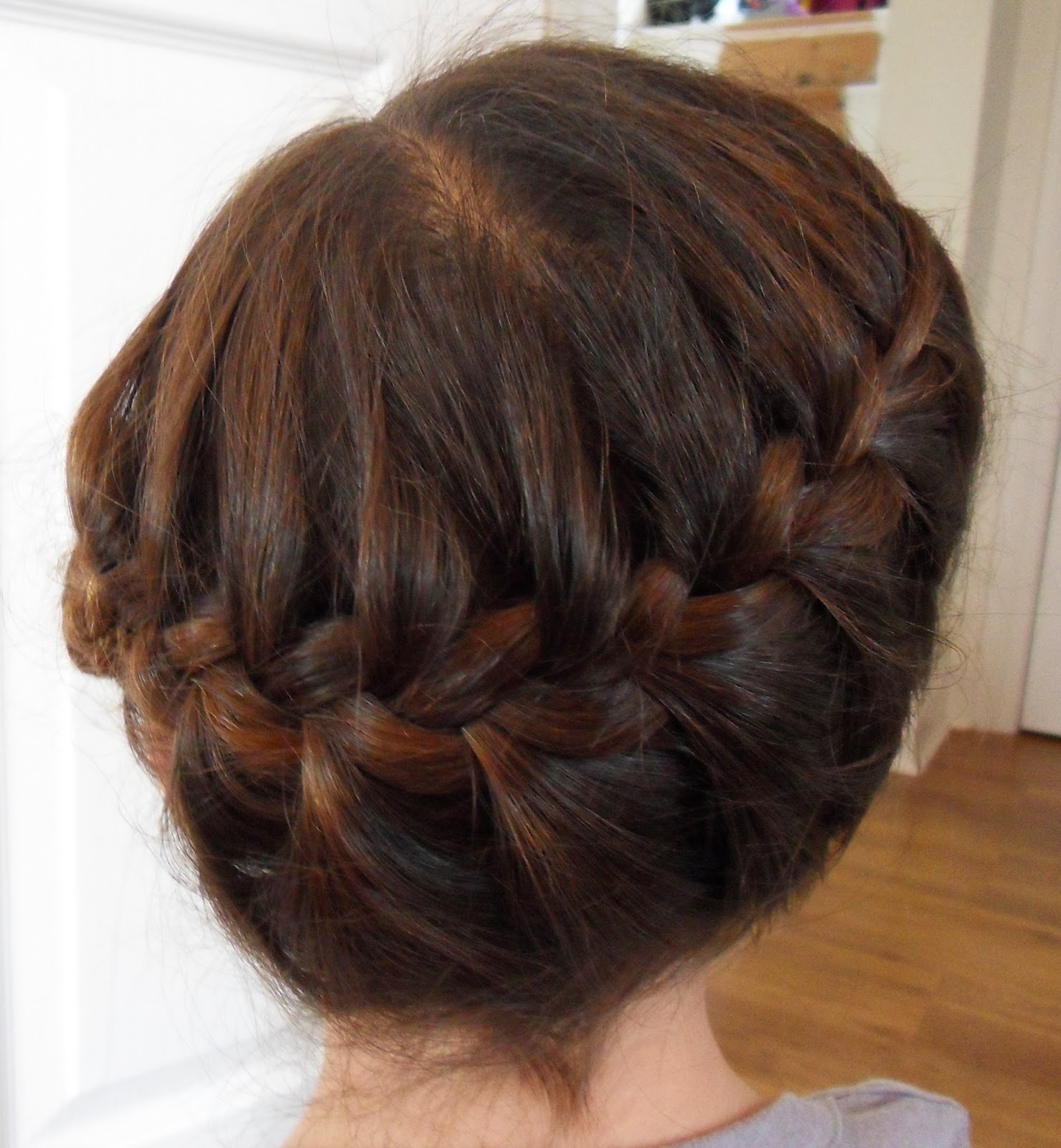 Yummy Mummy Survival Girls Hairstyles WrapAround French Braid Into
