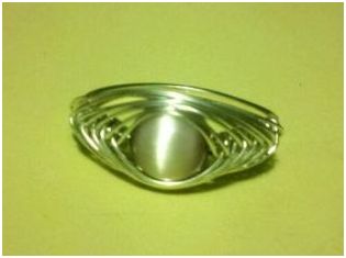The environmentally friendly wire ring material is used on the