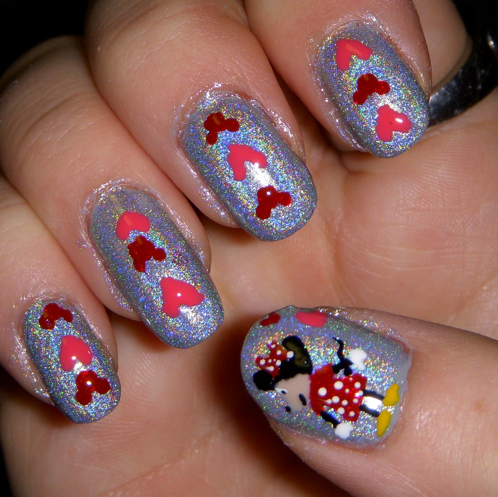 Quixii's Nails: 02/14/12 - Happy Valentine's Day!