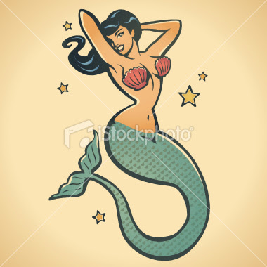 Image courtesy of F Yeah Pin Up Mermaid. Image courtesy of F Yeah
