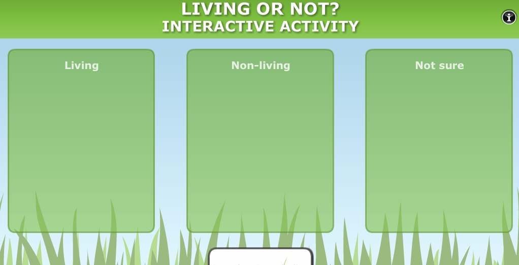 http://www.sciencelearn.org.nz/content/download/33477/689614/version/13/file/Living+or+not.swf