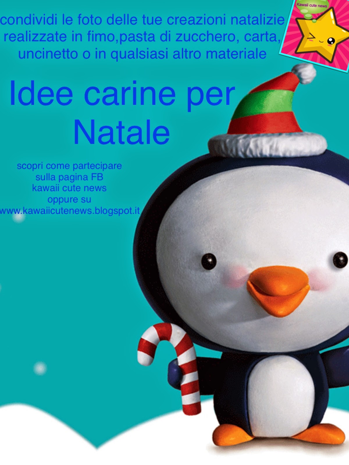Immagini Natalizie Kawaii.Kawaii Cute News Idee Carine Per Natale
