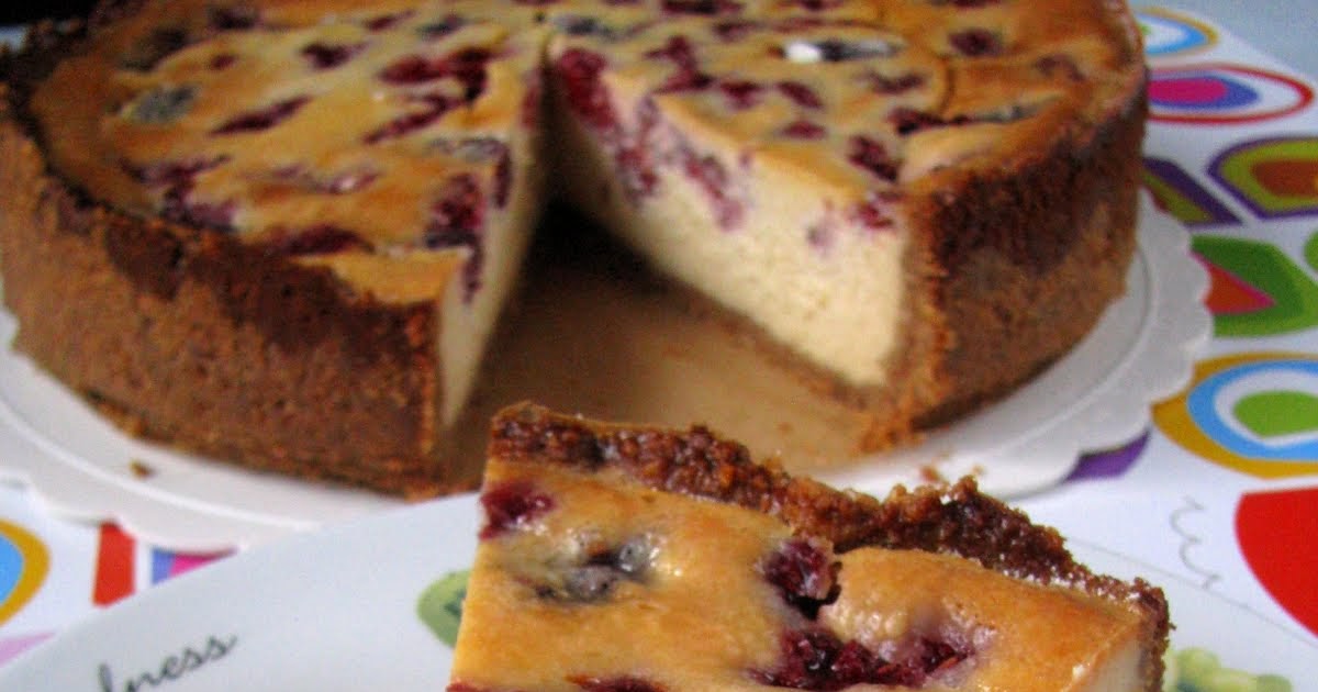 Blackberry & Raspberry Cheesecake