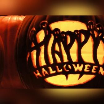 DP BBM Happy Halloween Gambar Statis Diam Biasa
