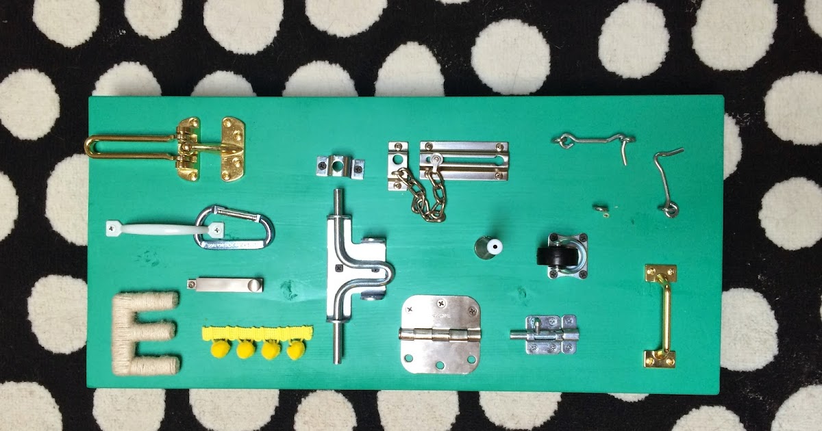 make bake and love DIY Latch Board for Emerson