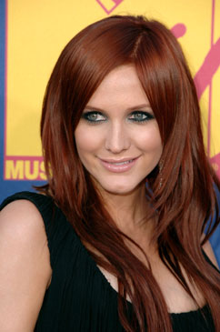 red hair color shades