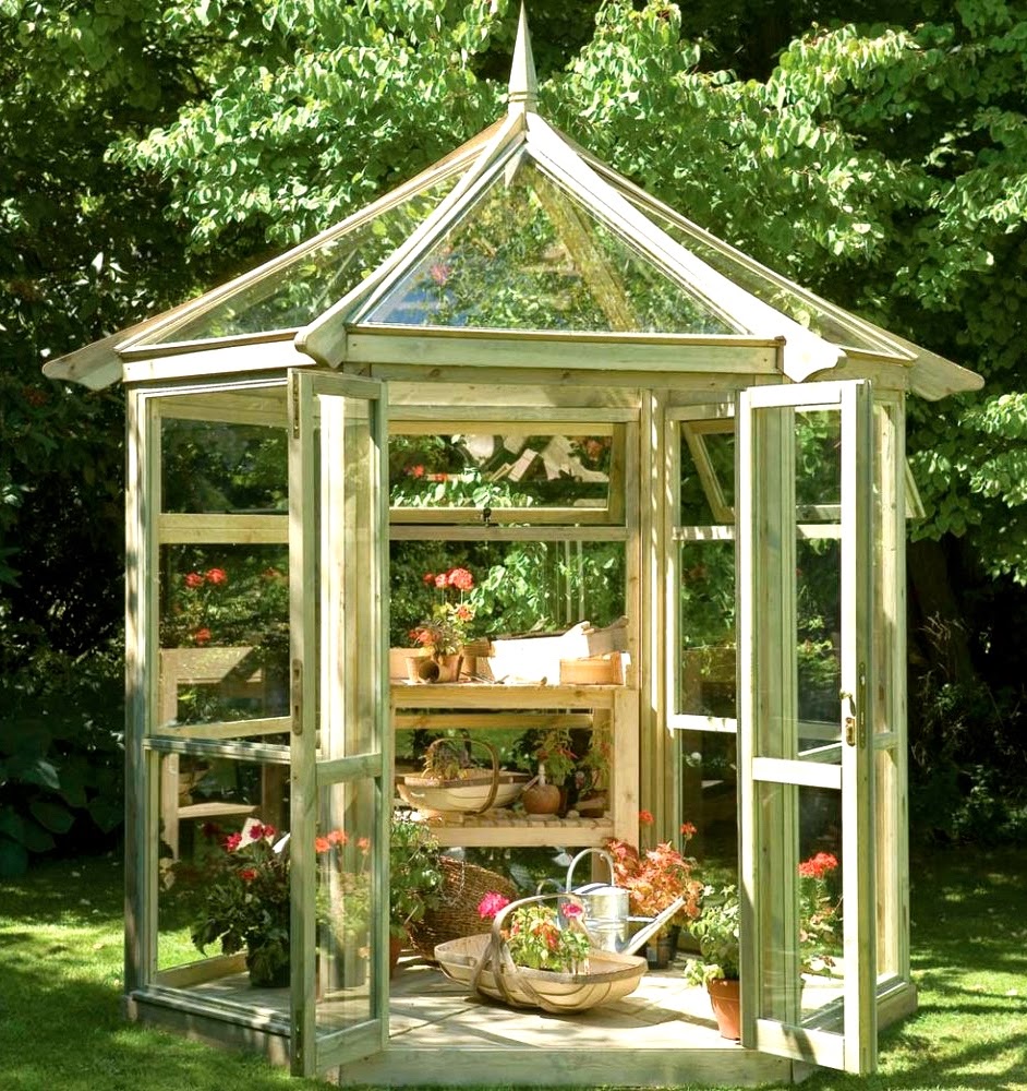 Two Men and a Little Farm HEXAGONAL GREENHOUSE, INSPIRATION THURSDAY