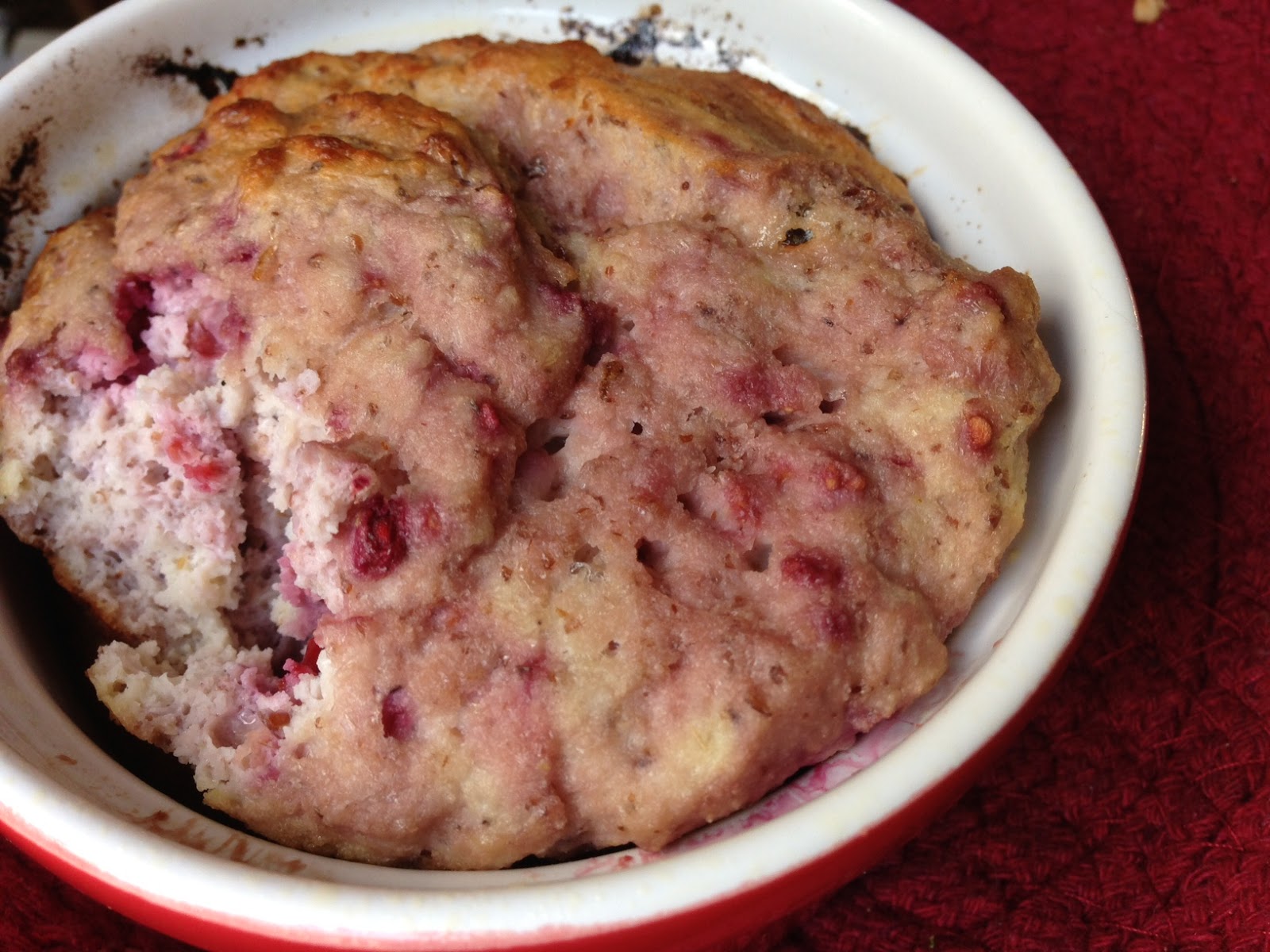 Fit Femme's Protein Recipes Raspberry Yogurt Protein Muffins for Two