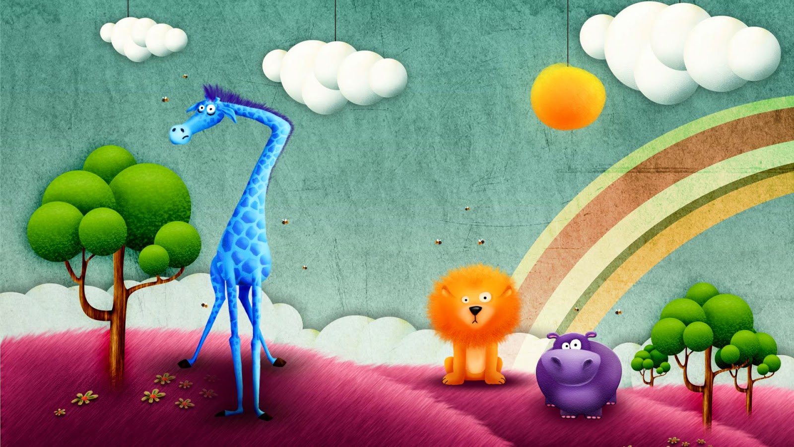 Abstract Cartoon Forest hd wallpaper Abstract Cartoon Forest hd wallpaper