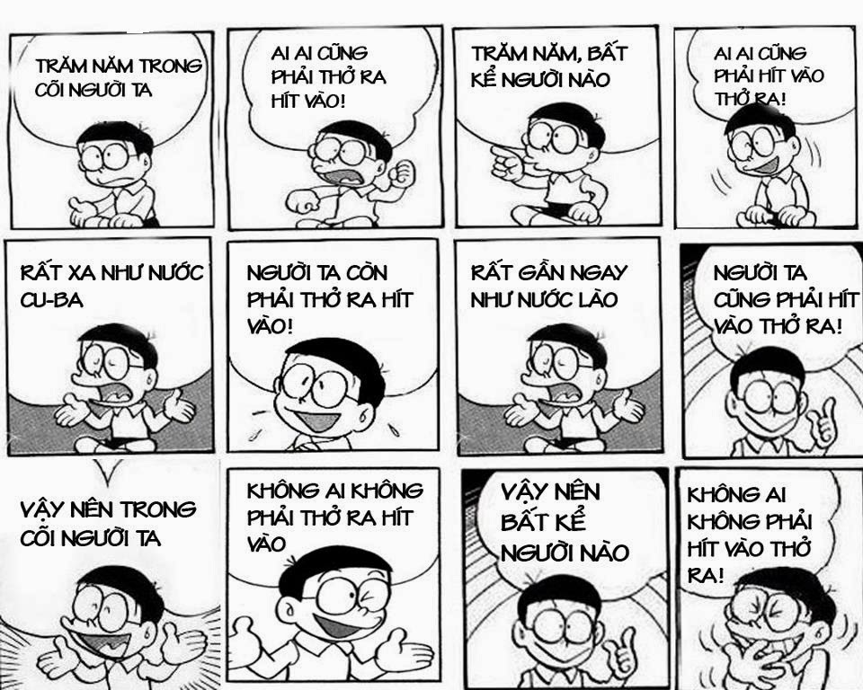 Truyện Doremon chế | Những câu nói nguy hiểm nhất của No