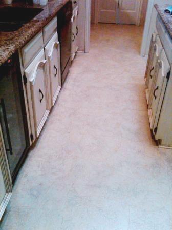 Decoupage Floor