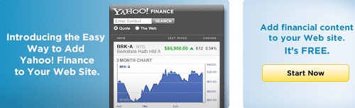 Stock Chart Widget