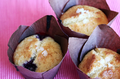 Receta muffins de arándanos_Muffins de arándanos