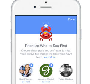 quali notizie vedere prima scegliere notizie da leggere su facebook