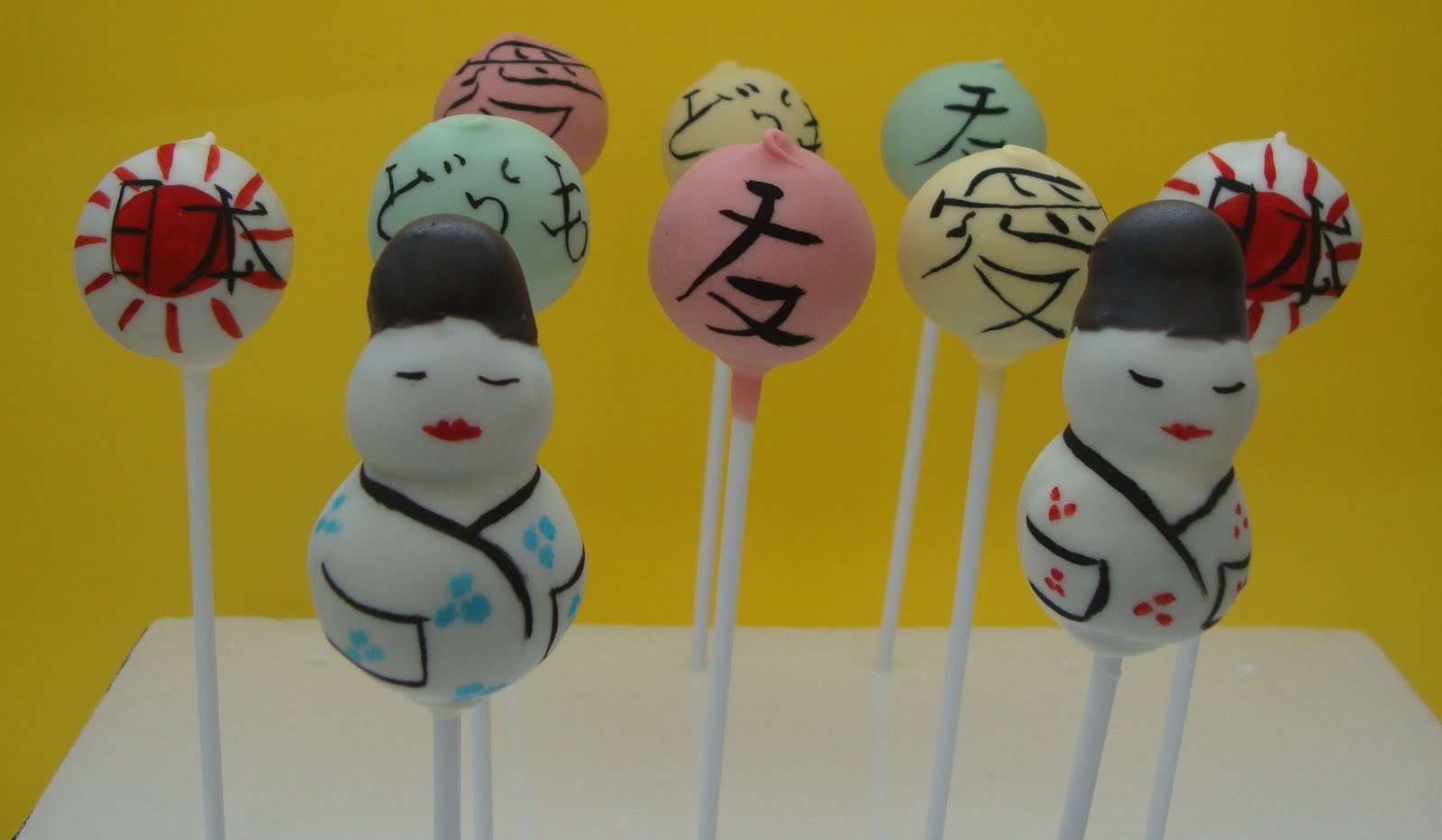 popits cake pops Japanese cake pops