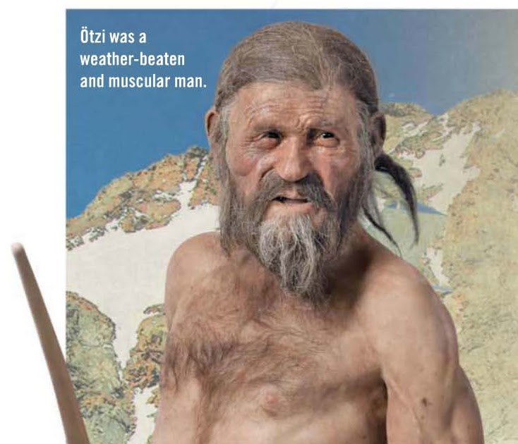 Kabar Arkeologi: Berita: ÖTZI DIREKONTRUKSI