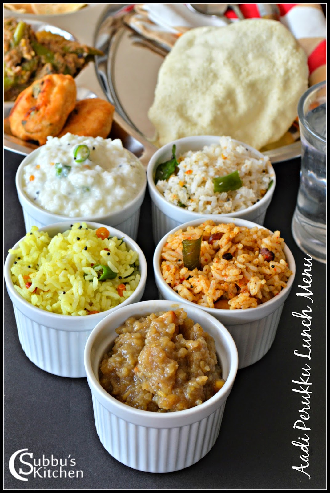 Aadi Perukku Lunch Menu Aadi Perukku Lunch Menu