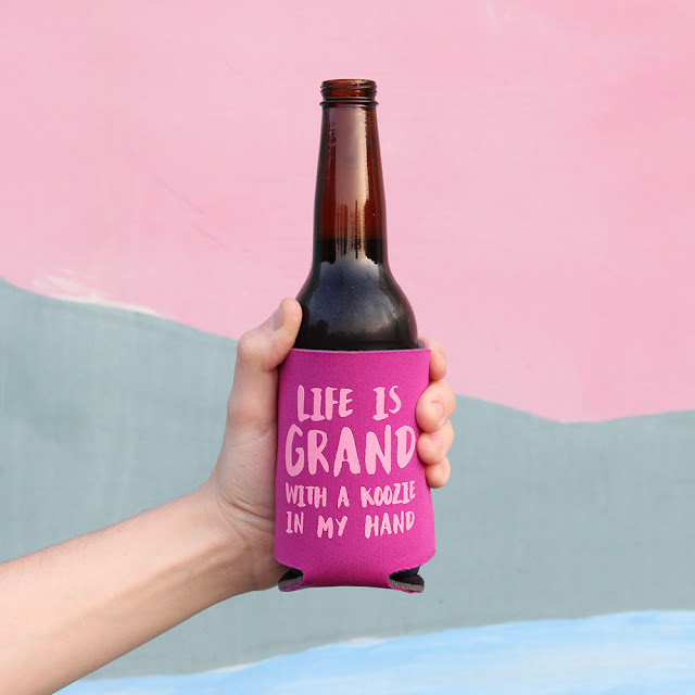 Life is Grand (With a Koozie in my Hand) - Koozie by Sucreshop