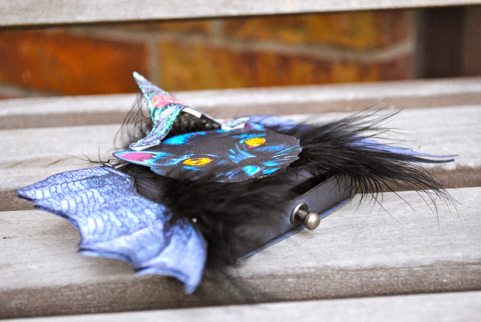 the paper assylum Getting a jump on Halloween decorations