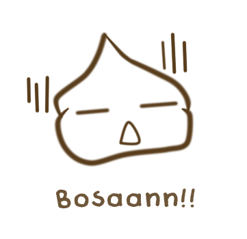 poop emo : bosan