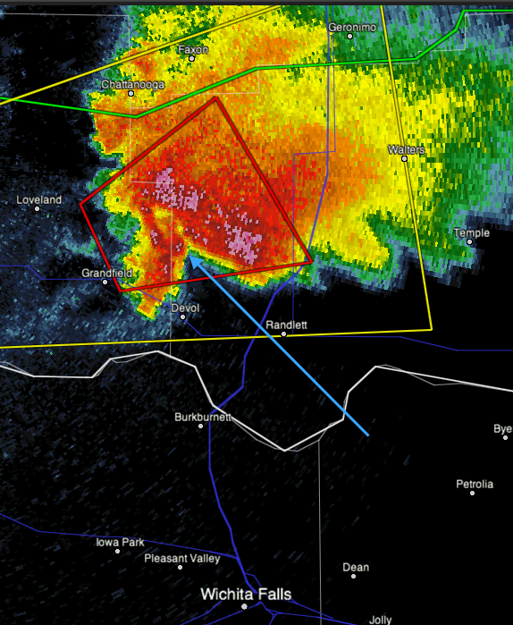 Mike Smith Enterprises Blog Tornado Warning Extended SW Oklahoma