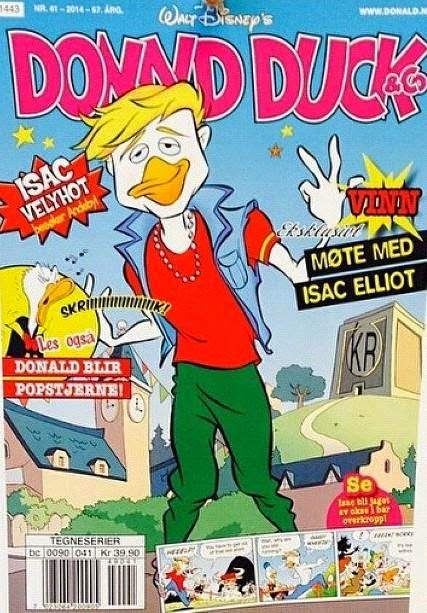 Isac Elliot & Donald Duck