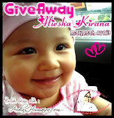 Giveaway Aliesha Kirana Makngah Auni!