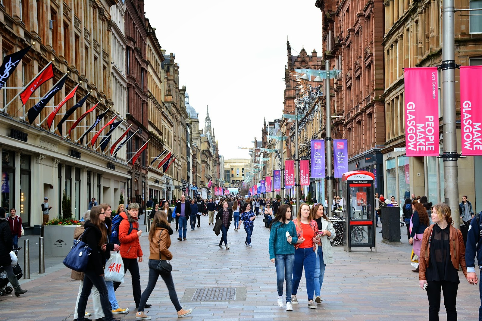 Buchanan Street in Glasgow