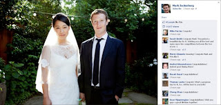 Foto-Foto Pernikahan Mark Zuckerberg dan Priscillia Chan