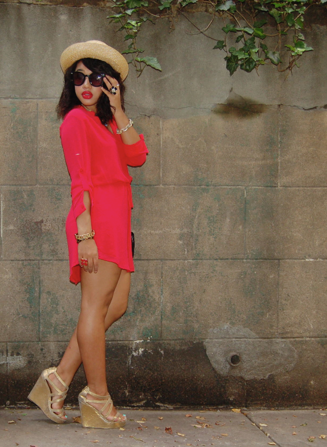 Little Red Dress Color Me Courtney