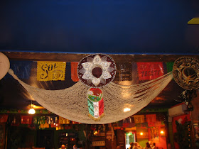 Maya Cafe is full of awesome decorations inside!