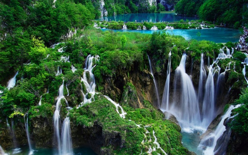 cascadas de agua pura