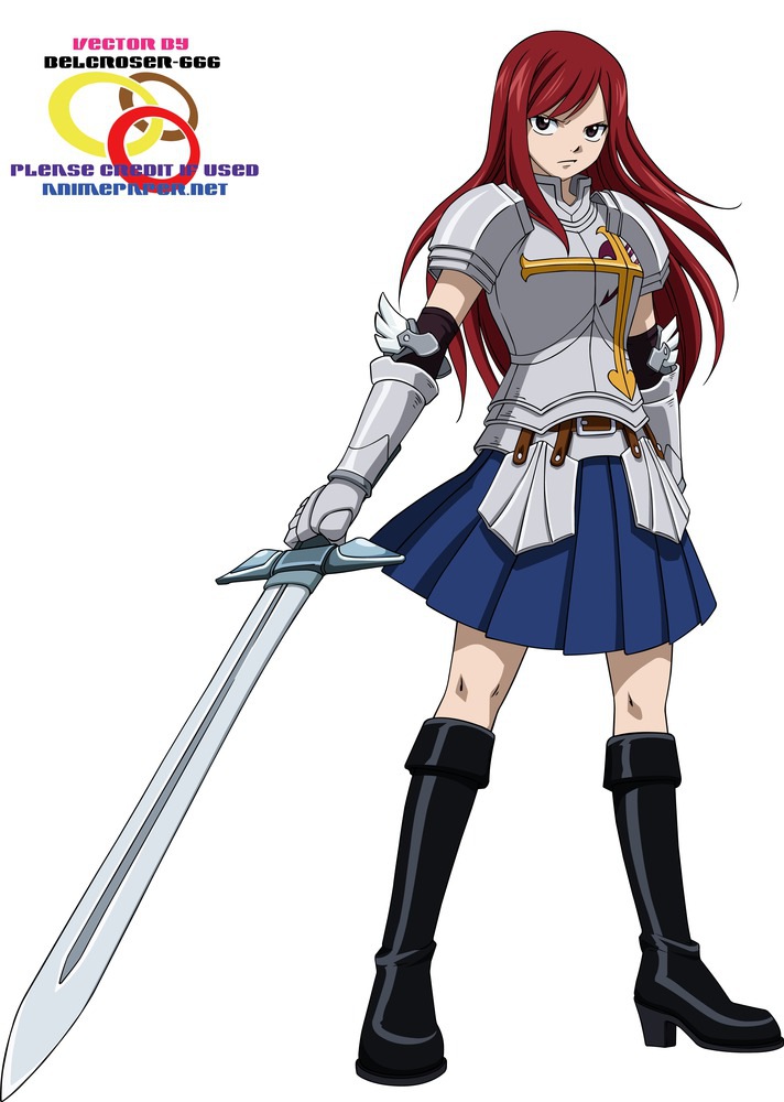 Erza Scarlet Anime