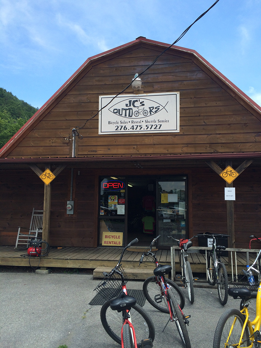 Biking the Virginia Creeper Trail Less Than Perfect Life of Bliss