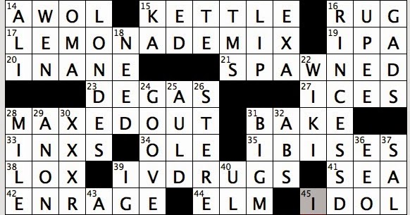 rex parker does the nyt crossword puzzle hoppy brew for short wed second letter after epsilon crossword