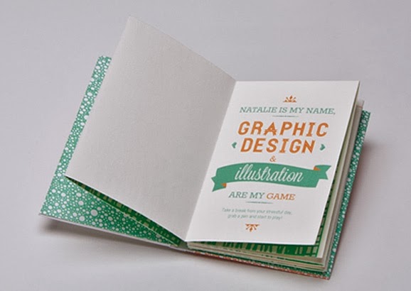 mini portfolio booklet custom