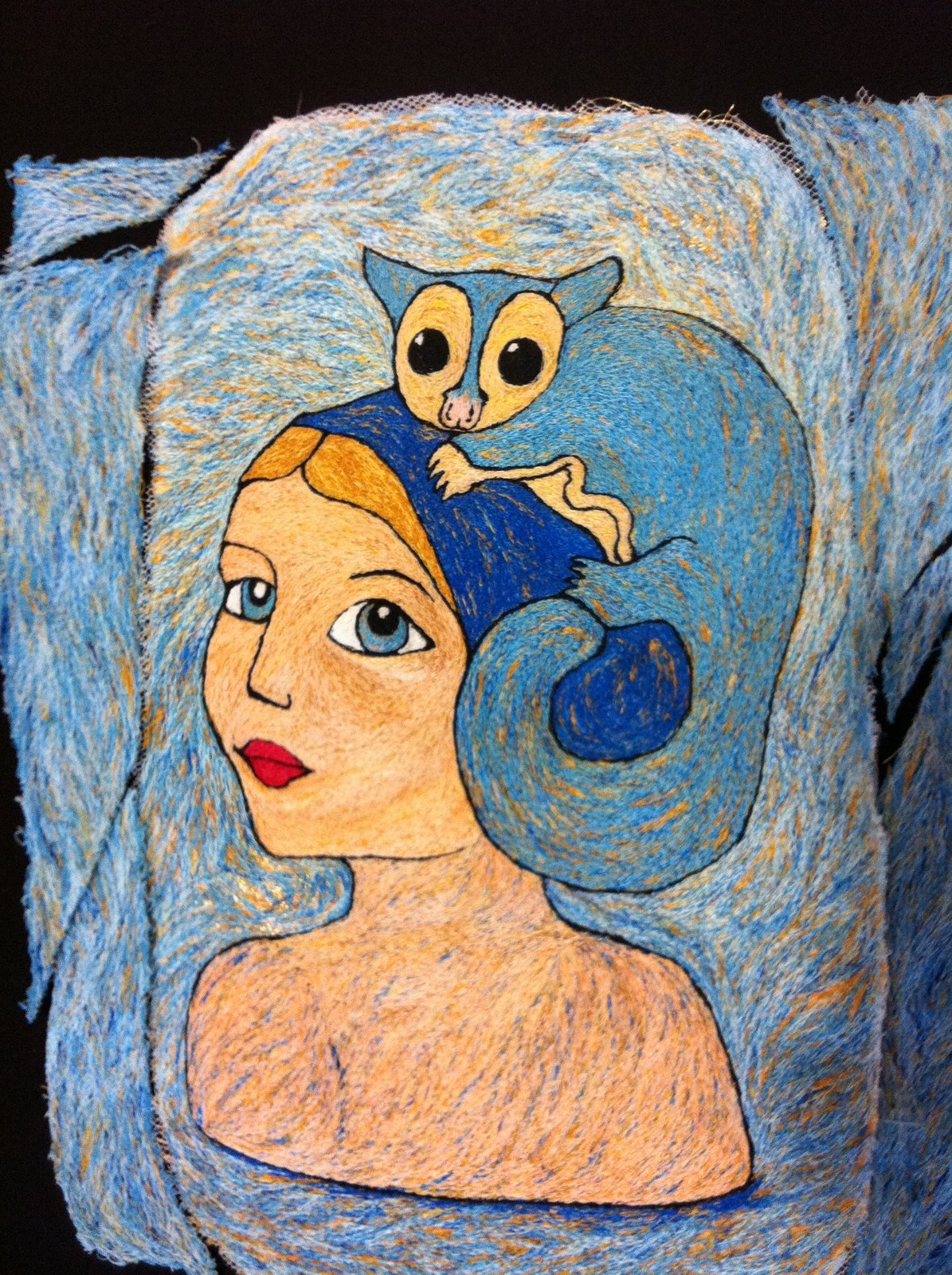 Tara Seekamp's Art Blog New Free Motion Machine Embroidery work