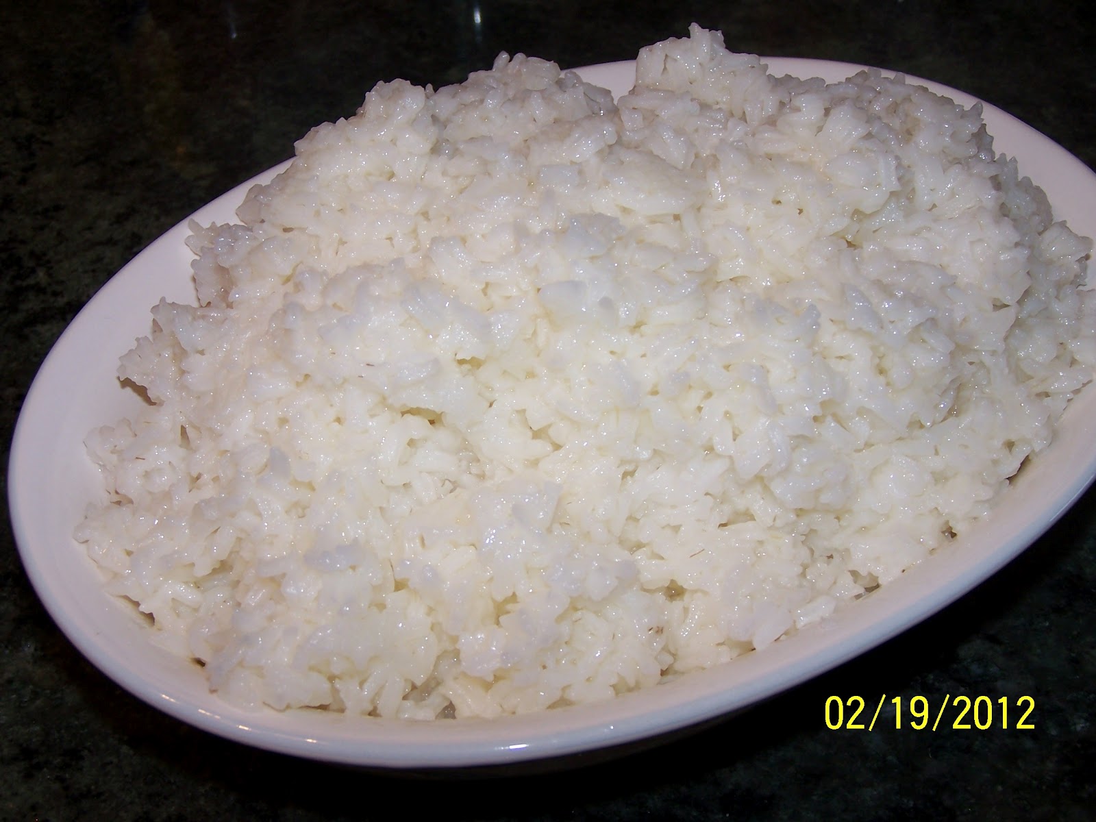 mycookingmemories Steamed Rice