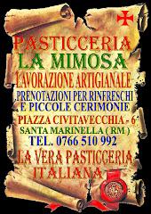 PASTICCERIA ARTIGIANALE " LA MIMOSA " PIAZZA CIVITAVECCHIA - 6   SANTA MARINELLA ( RM )