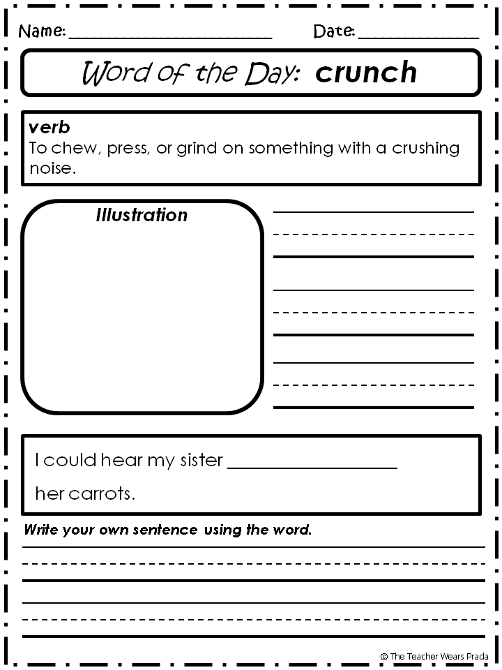 Slide3.GIF 720×960 pixels | Word of the day, 3rd grade words, Words