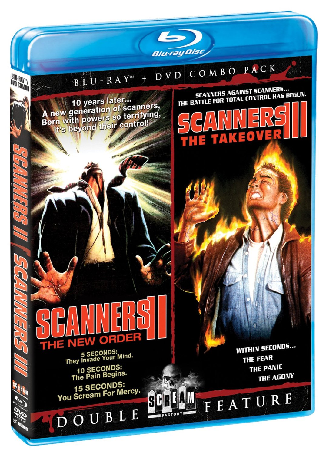 MCBASTARD'S MAUSOLEUM Bluray Review SCANNERS II THE NEW ORDER (1990