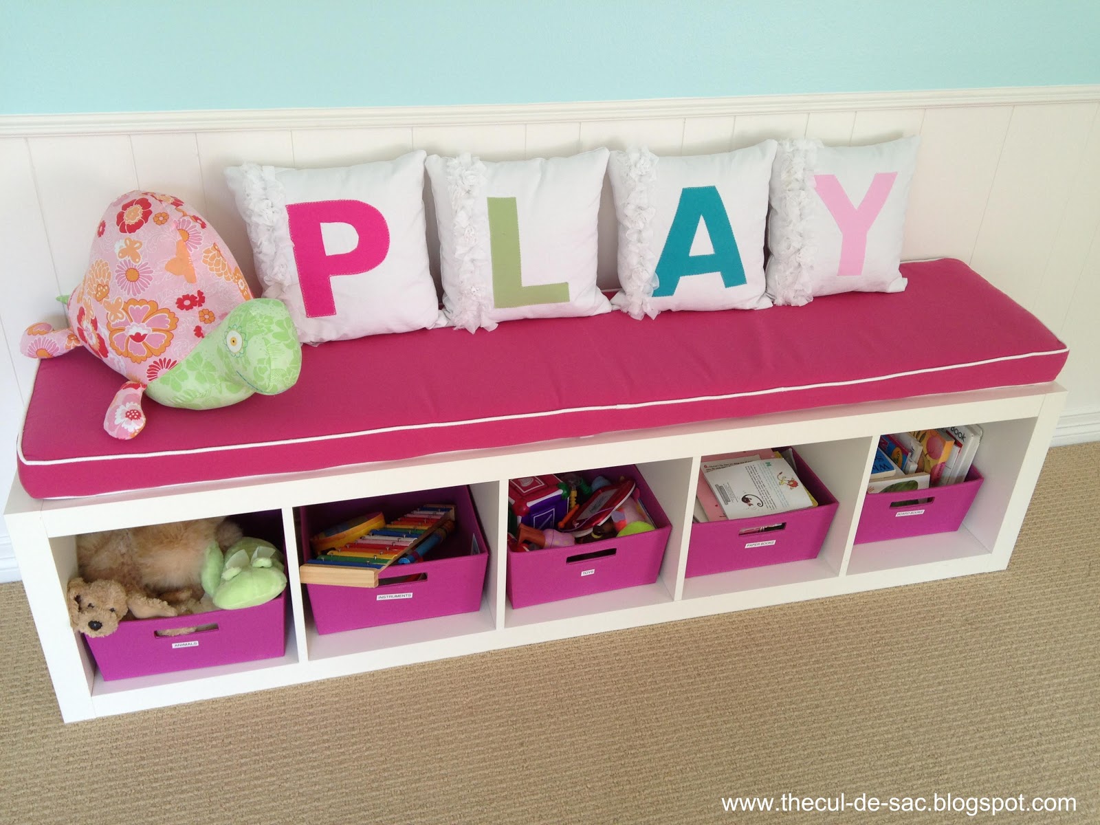 the culdesac Playroom in Progress